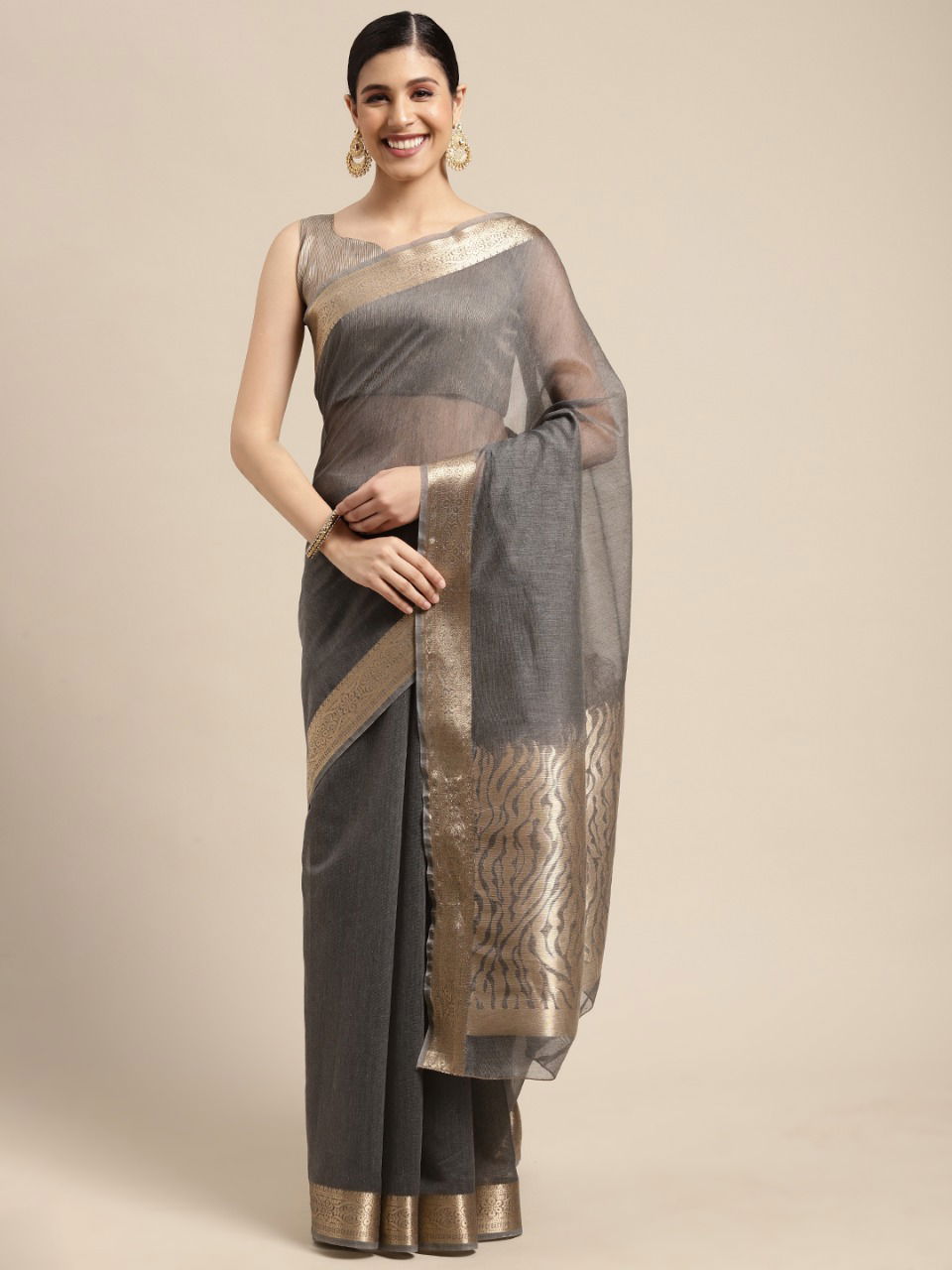 Sidnaz 8 New Exclusive Wear Linen Woven Designer Saree Collection
